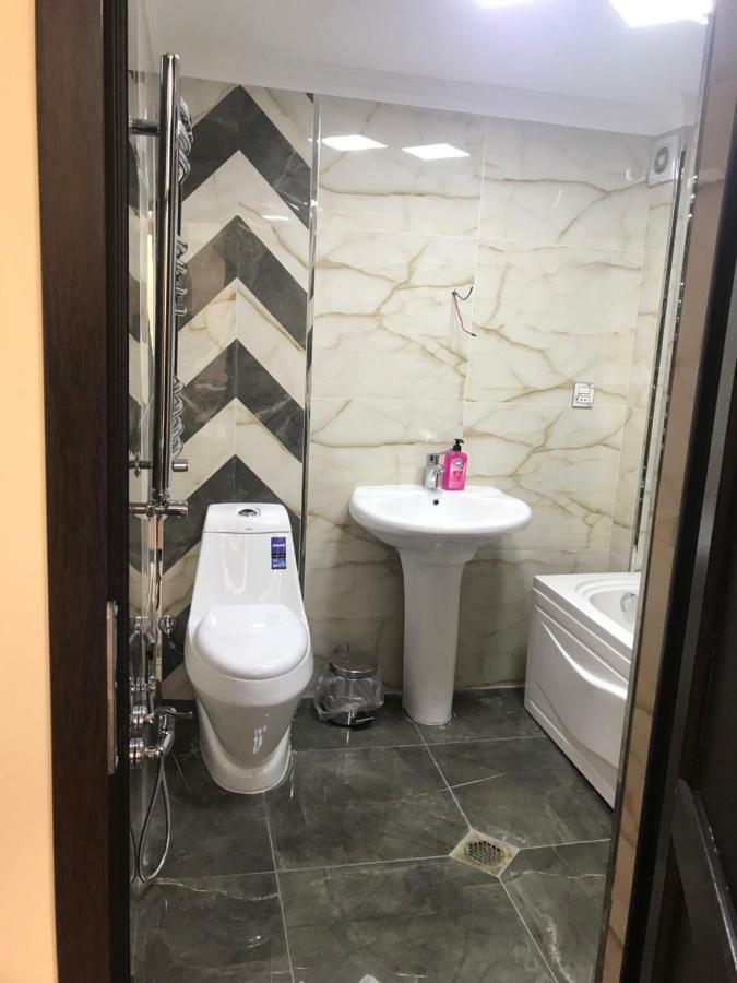 Beaming_House Hotel Şǝki Bagian luar foto